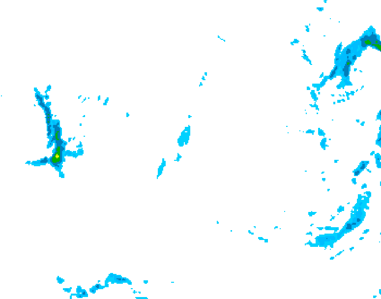 GDPS precipitation 228 hour forecast chart for Canada based on 2024/11/24 0000Z data