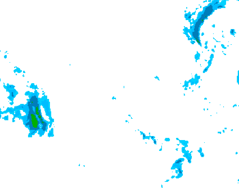 GDPS precipitation 216 hour forecast chart for Canada based on 2024/11/25 1200Z data