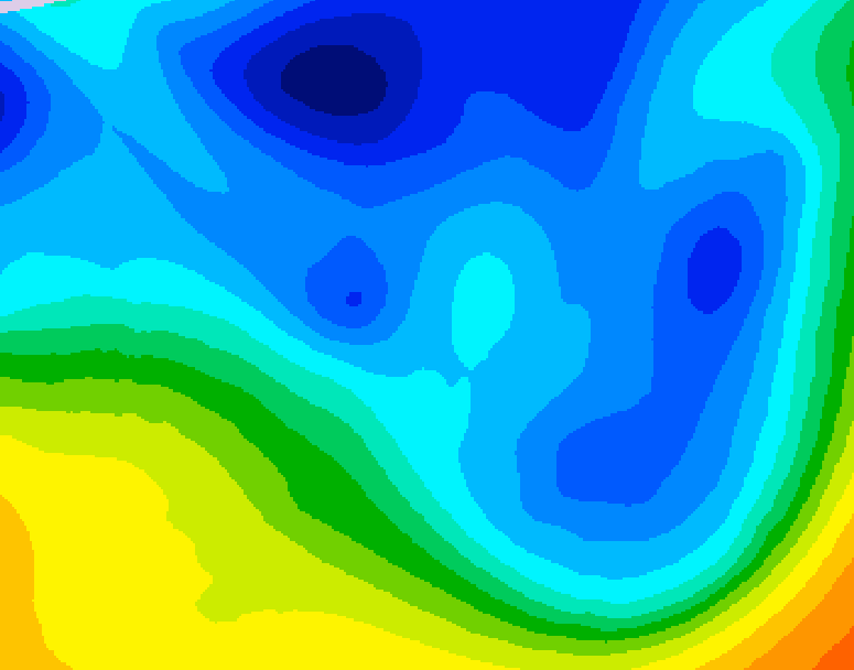 GDPS 500 millibar geopotential height 144 hour forecast chart for Canada based on 2024/11/26 1200Z data