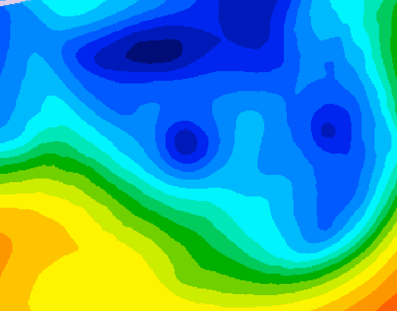 GDPS 500 millibar geopotential height 168 hour forecast chart for Canada based on 2024/11/26 1200Z data