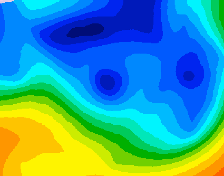 GDPS 500 millibar geopotential height 174 hour forecast chart for Canada based on 2024/11/26 1200Z data