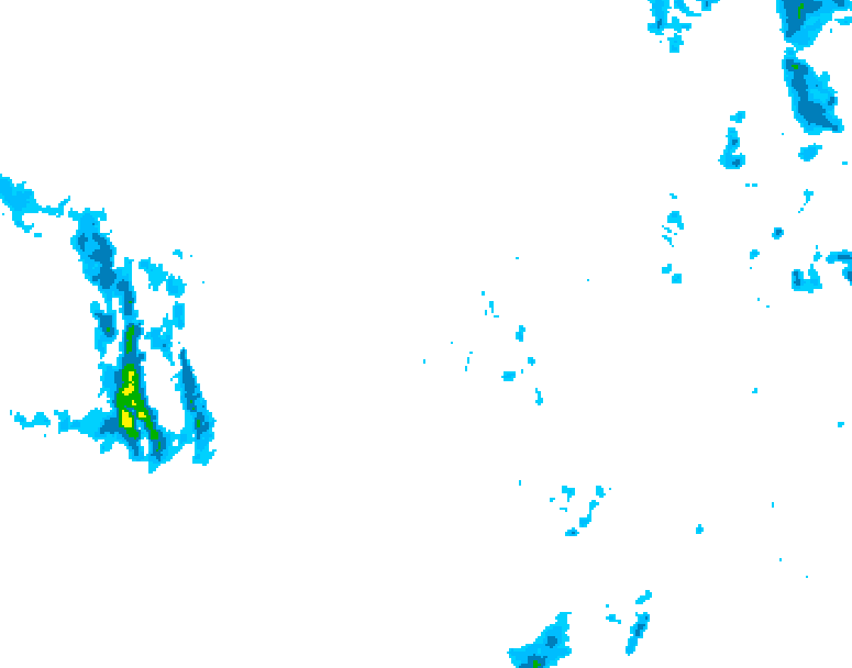 GDPS precipitation 204 hour forecast chart for Canada based on 2024/11/26 0000Z data