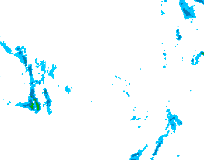 GDPS precipitation 210 hour forecast chart for Canada based on 2024/11/26 0000Z data