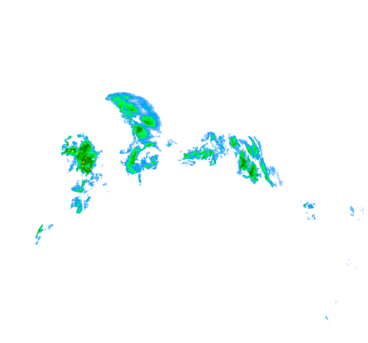 Weather radar data valid at 2024/12/02 22:54 UTC