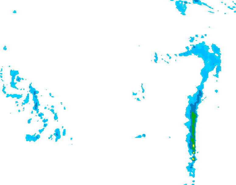 GDPS precipitation 198 hour forecast chart for Canada based on 2024/12/04 1200Z data