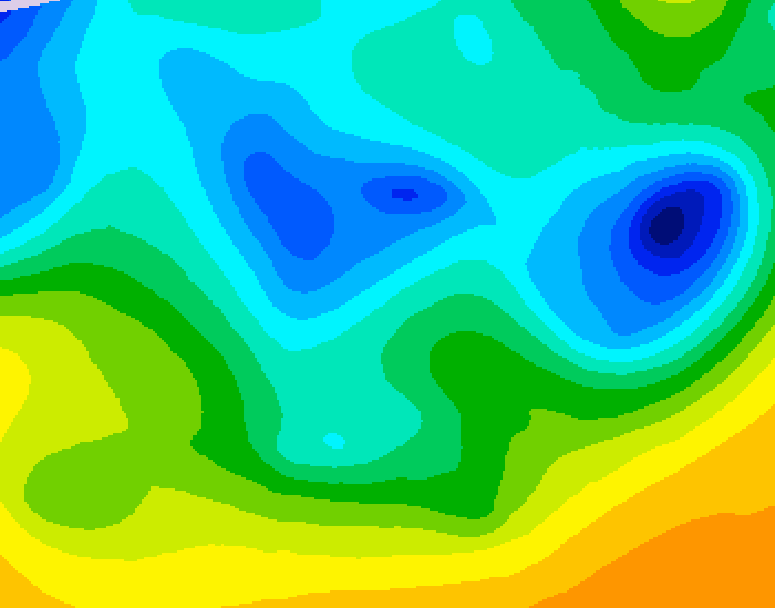 GDPS 500 millibar geopotential height 240 hour forecast chart for Canada based on 2025/04/20 1200Z data