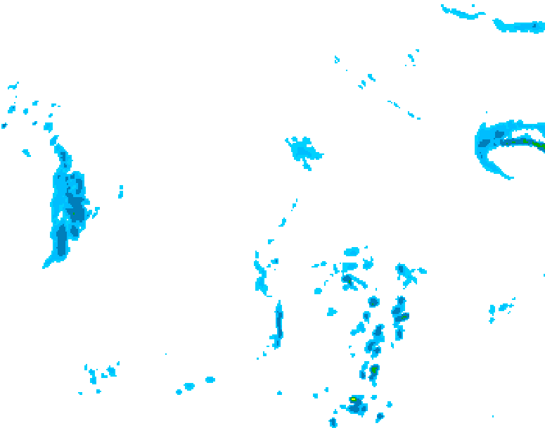 GDPS precipitation 240 hour forecast chart for Canada based on 2025/04/22 0000Z data