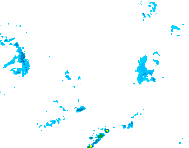 GDPS precipitation 144 hour forecast chart for Canada based on 2025/04/24 1200Z data