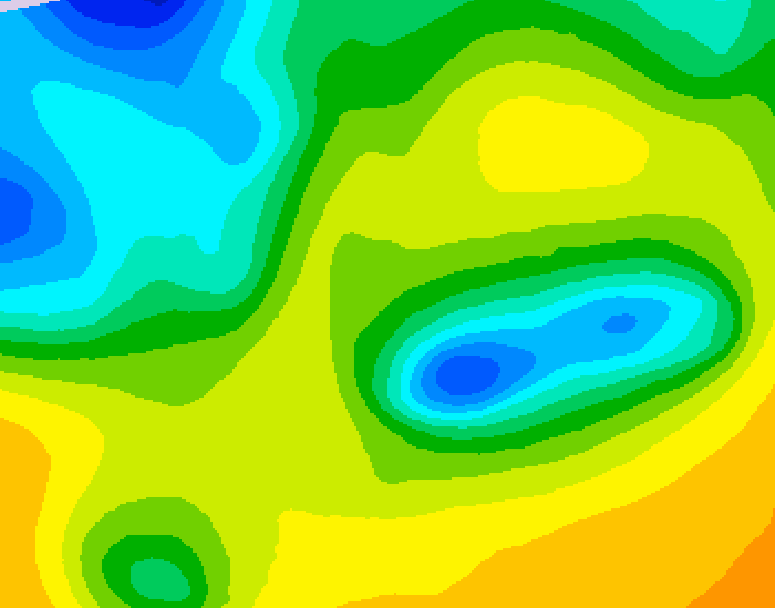 GDPS 500 millibar geopotential height 240 hour forecast chart for Canada based on 2025/04/25 0000Z data