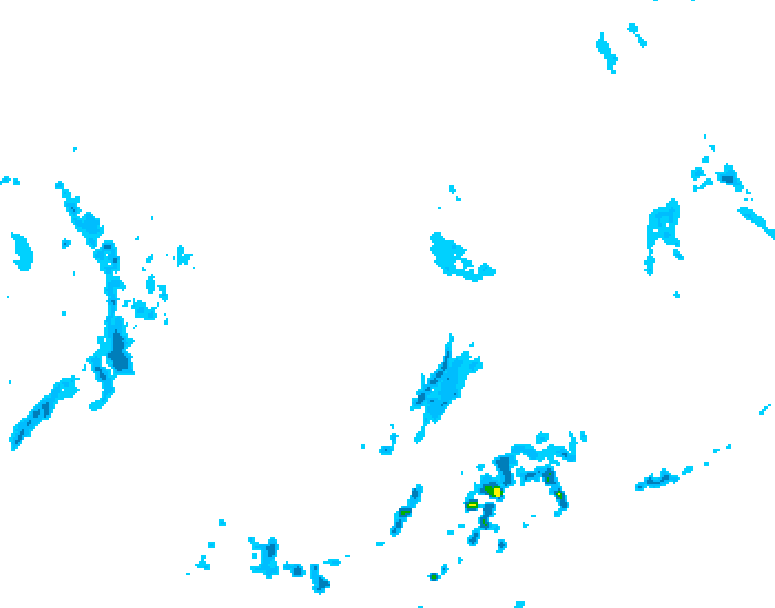 GDPS precipitation 168 hour forecast chart for Canada based on 2025/04/25 0000Z data