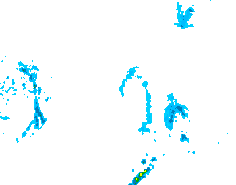 GDPS precipitation 168 hour forecast chart for Canada based on 2025/04/25 1200Z data