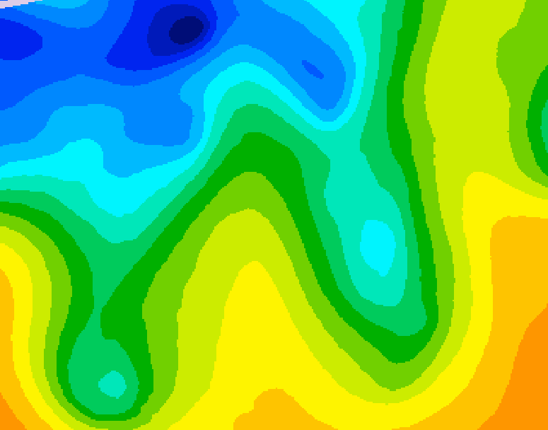 GDPS 500 millibar geopotential height 210 hour forecast chart for Canada based on 2025/04/26 0000Z data