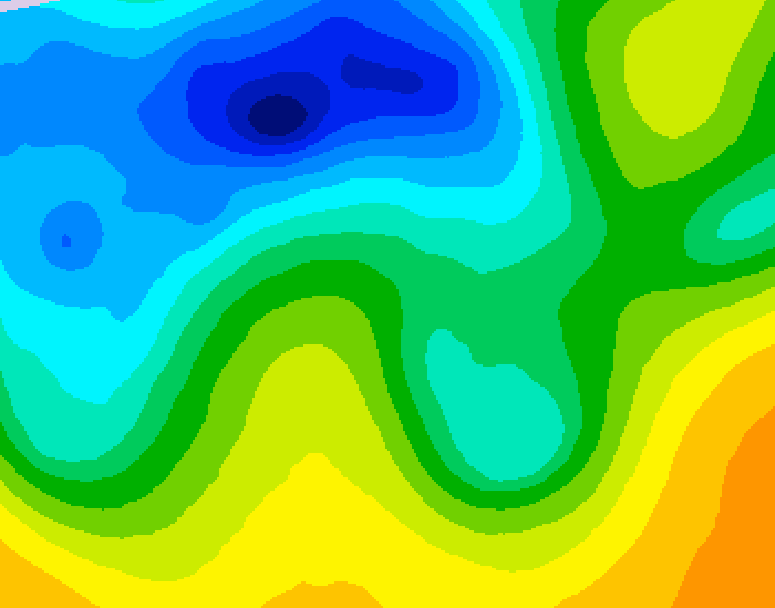 GDPS 500 millibar geopotential height 168 hour forecast chart for Canada based on 2025/04/26 1200Z data