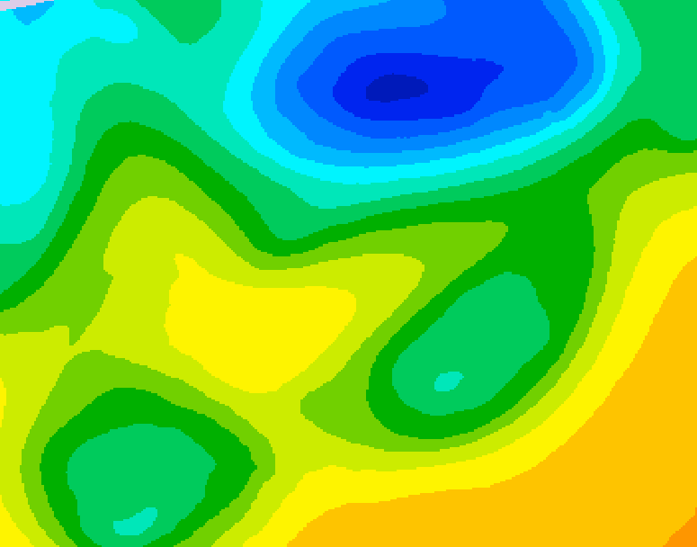 GDPS 500 millibar geopotential height 240 hour forecast chart for Canada based on 2025/04/26 1200Z data