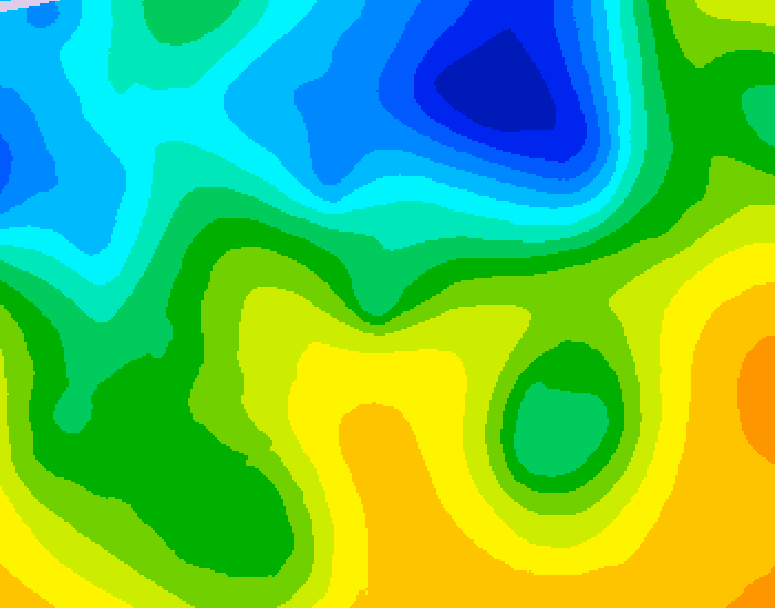 GDPS 500 millibar geopotential height 240 hour forecast chart for Canada based on 2025/04/27 0000Z data