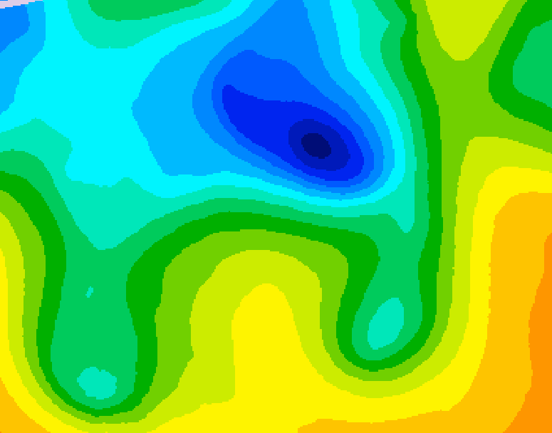 GDPS 500 millibar geopotential height 168 hour forecast chart for Canada based on 2025/04/27 1200Z data
