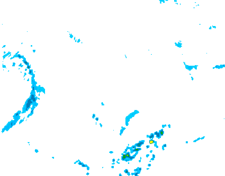 GDPS precipitation 120 hour forecast chart for Canada based on 2025/04/27 0000Z data