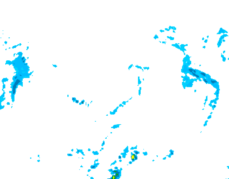 GDPS precipitation 084 hour forecast chart for Canada based on 2025/04/27 1200Z data