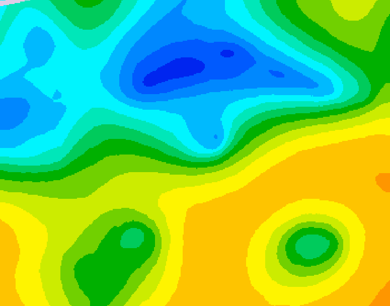GDPS 500 millibar geopotential height 204 hour forecast chart for Canada based on 2025/04/28 0000Z data