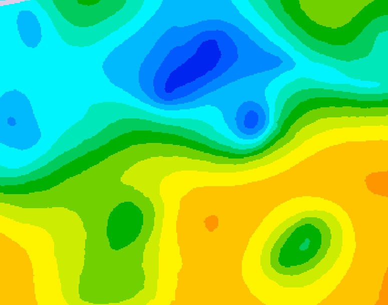GDPS 500 millibar geopotential height 216 hour forecast chart for Canada based on 2025/04/28 0000Z data