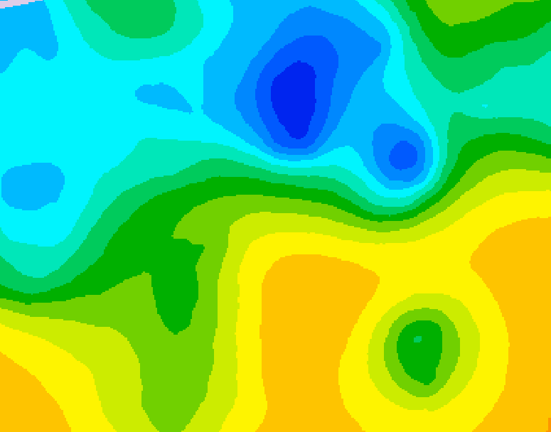 GDPS 500 millibar geopotential height 228 hour forecast chart for Canada based on 2025/04/28 0000Z data