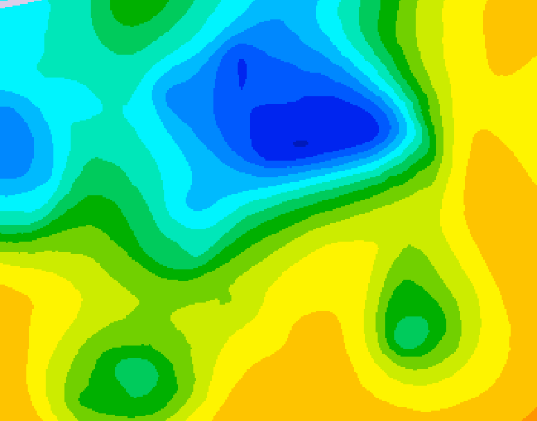 GDPS 500 millibar geopotential height 168 hour forecast chart for Canada based on 2025/04/28 1200Z data