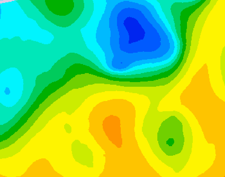 GDPS 500 millibar geopotential height 228 hour forecast chart for Canada based on 2025/04/28 1200Z data