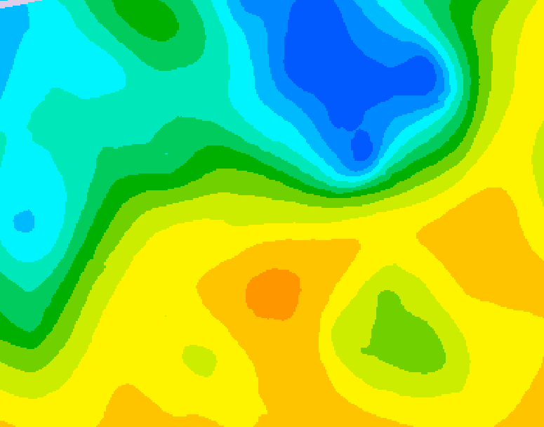 GDPS 500 millibar geopotential height 240 hour forecast chart for Canada based on 2025/04/28 1200Z data