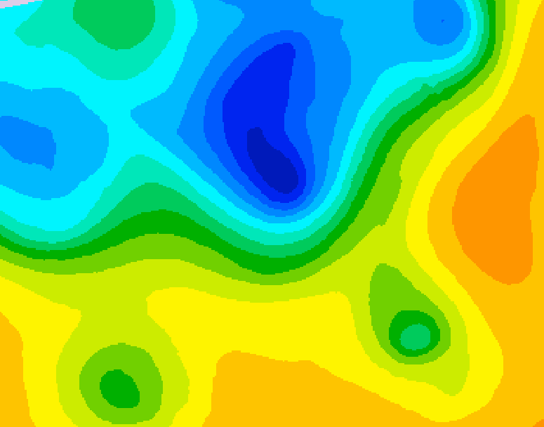 GDPS 500 millibar geopotential height 168 hour forecast chart for Canada based on 2025/04/29 0000Z data