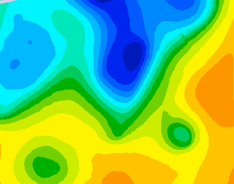 GDPS 500 millibar geopotential height 168 hour forecast chart for Canada based on 2025/04/29 1200Z data