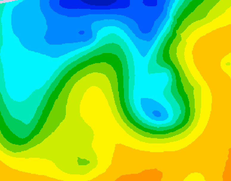 GDPS 500 millibar geopotential height 204 hour forecast chart for Canada based on 2025/04/29 1200Z data