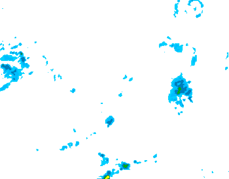 GDPS precipitation 036 hour forecast chart for Canada based on 2025/04/29 0000Z data