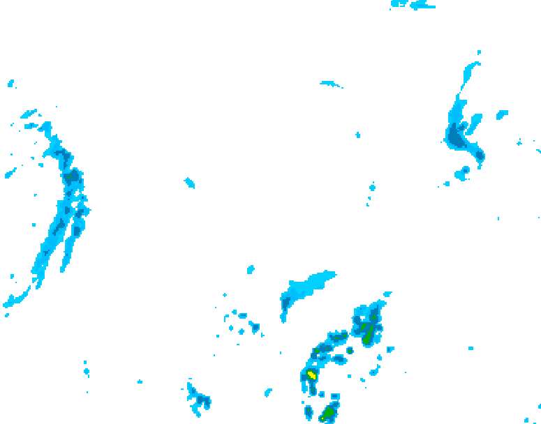 GDPS precipitation 072 hour forecast chart for Canada based on 2025/04/29 0000Z data