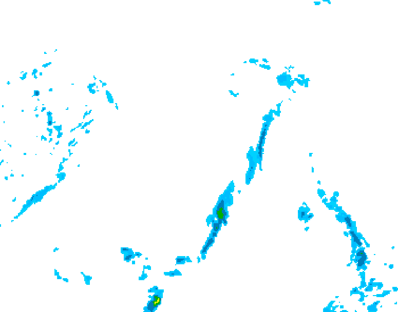 GDPS precipitation 168 hour forecast chart for Canada based on 2025/04/29 1200Z data