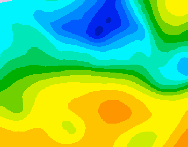 GDPS 500 millibar geopotential height 234 hour forecast chart for Canada based on 2025/04/30 0000Z data