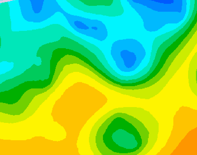 GDPS 500 millibar geopotential height 228 hour forecast chart for Canada based on 2025/04/30 1200Z data