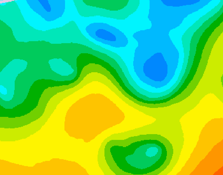 GDPS 500 millibar geopotential height 240 hour forecast chart for Canada based on 2025/04/30 1200Z data