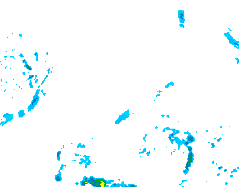 GDPS precipitation 096 hour forecast chart for Canada based on 2025/05/02 1200Z data
