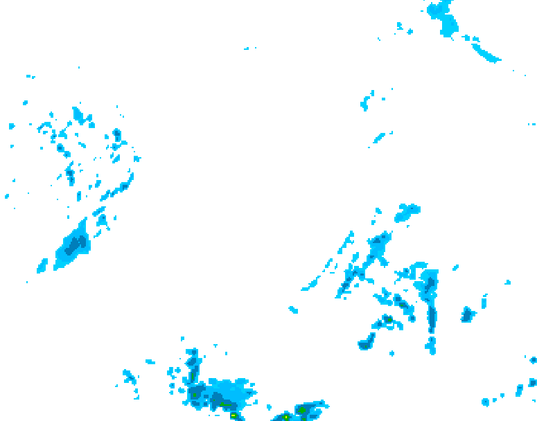 GDPS precipitation 108 hour forecast chart for Canada based on 2025/05/02 1200Z data