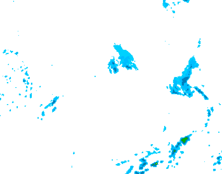 GDPS precipitation 144 hour forecast chart for Canada based on 2025/05/02 1200Z data