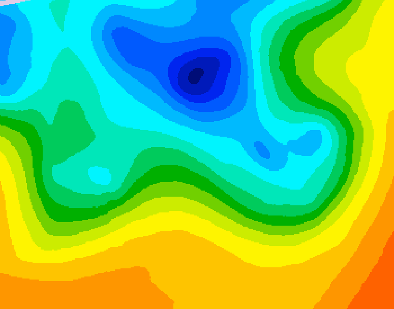 GDPS 500 millibar geopotential height 210 hour forecast chart for Canada based on 2025/05/03 0000Z data