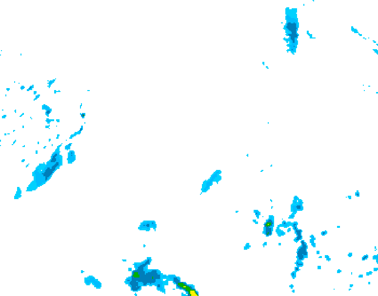 GDPS precipitation 090 hour forecast chart for Canada based on 2025/05/03 0000Z data
