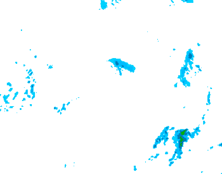 GDPS precipitation 138 hour forecast chart for Canada based on 2025/05/03 0000Z data