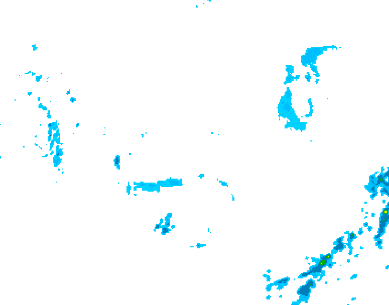GDPS precipitation 216 hour forecast chart for Canada based on 2025/05/03 1200Z data