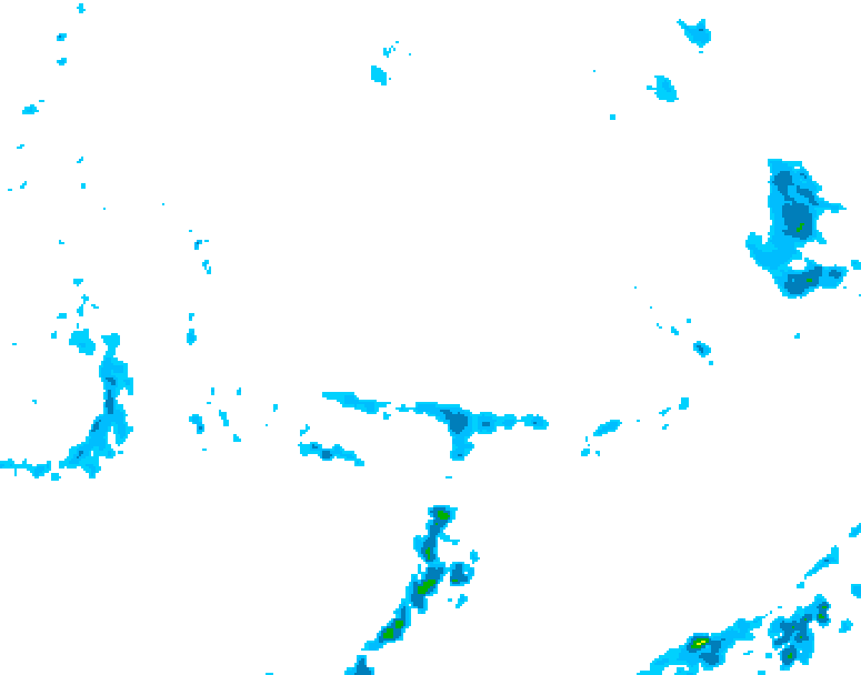 GDPS precipitation 216 hour forecast chart for Canada based on 2025/05/05 0000Z data