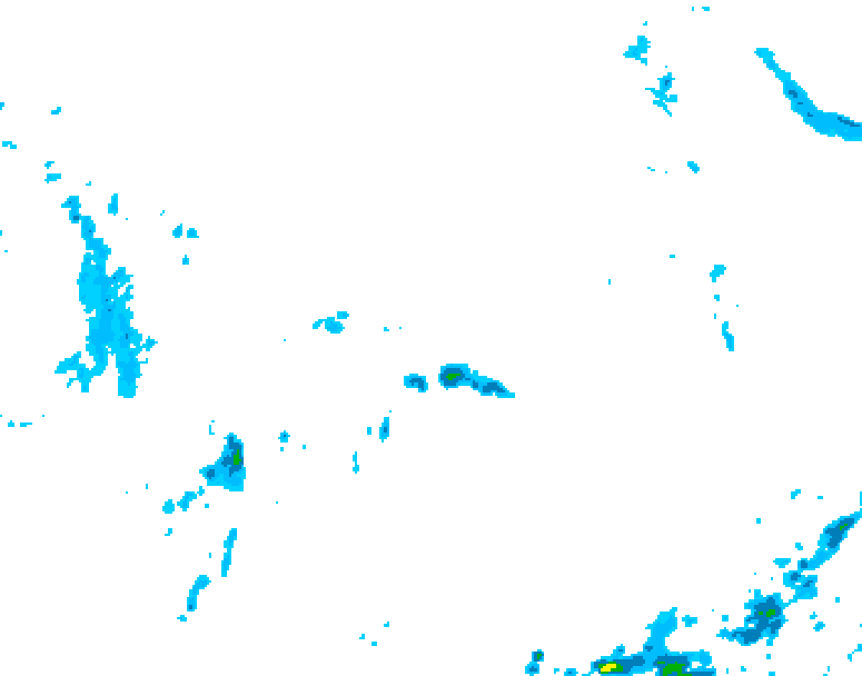 GDPS precipitation 192 hour forecast chart for Canada based on 2025/05/05 1200Z data