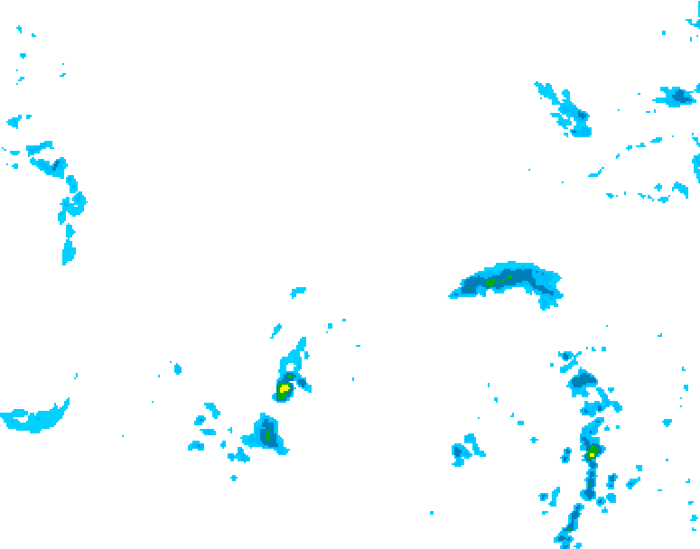 GDPS precipitation 204 hour forecast chart for Canada based on 2025/05/07 0000Z data
