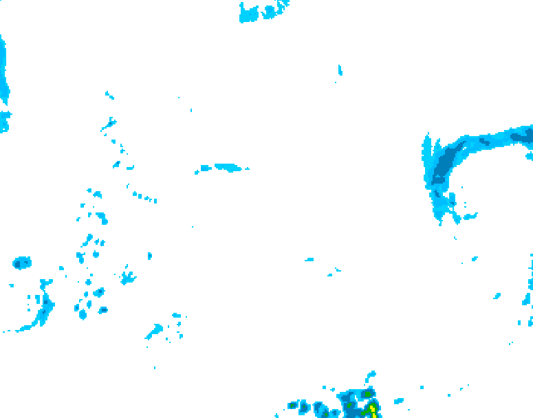GDPS precipitation 072 hour forecast chart for Canada based on 2025/05/09 0000Z data