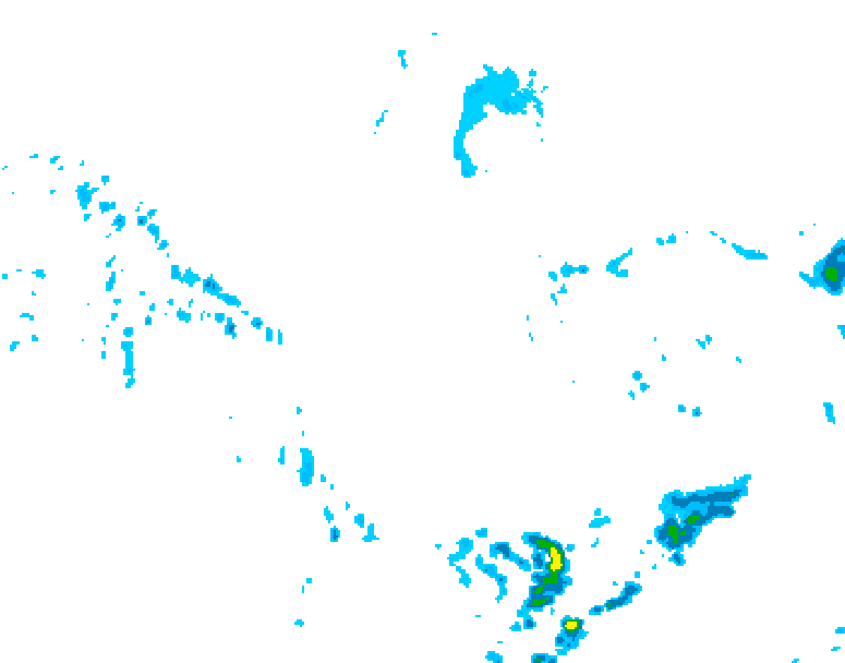 GDPS precipitation 216 hour forecast chart for Canada based on 2025/05/13 0000Z data
