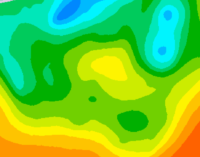 GDPS 500 millibar geopotential height 168 hour forecast chart for Canada based on 2025/05/16 1200Z data